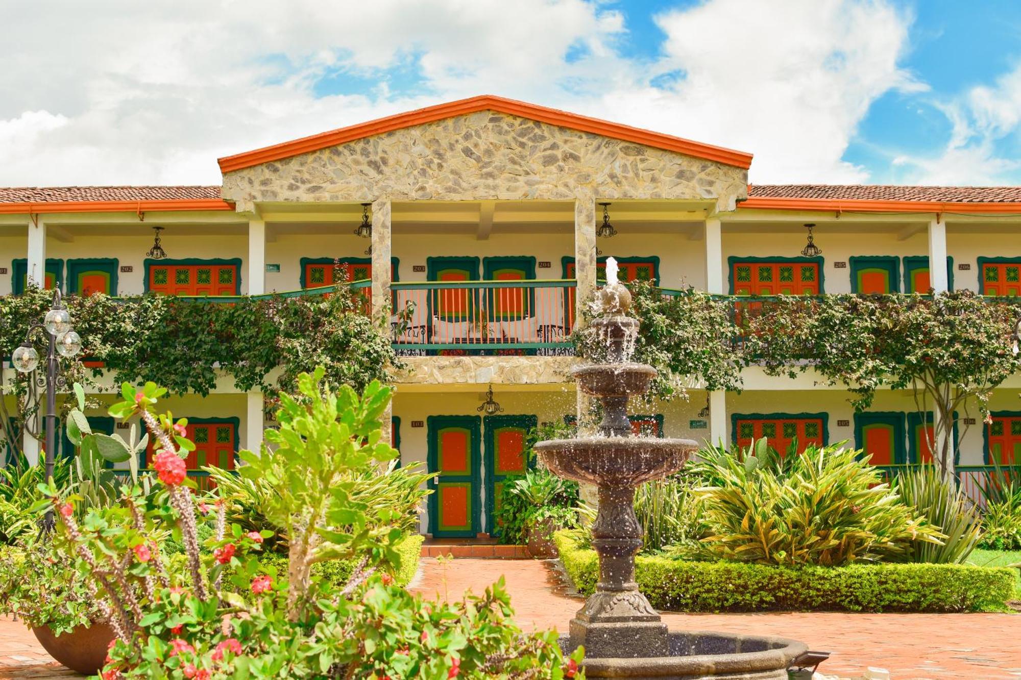 Hotel Campestre Cafe Cafe Montenegro Buitenkant foto