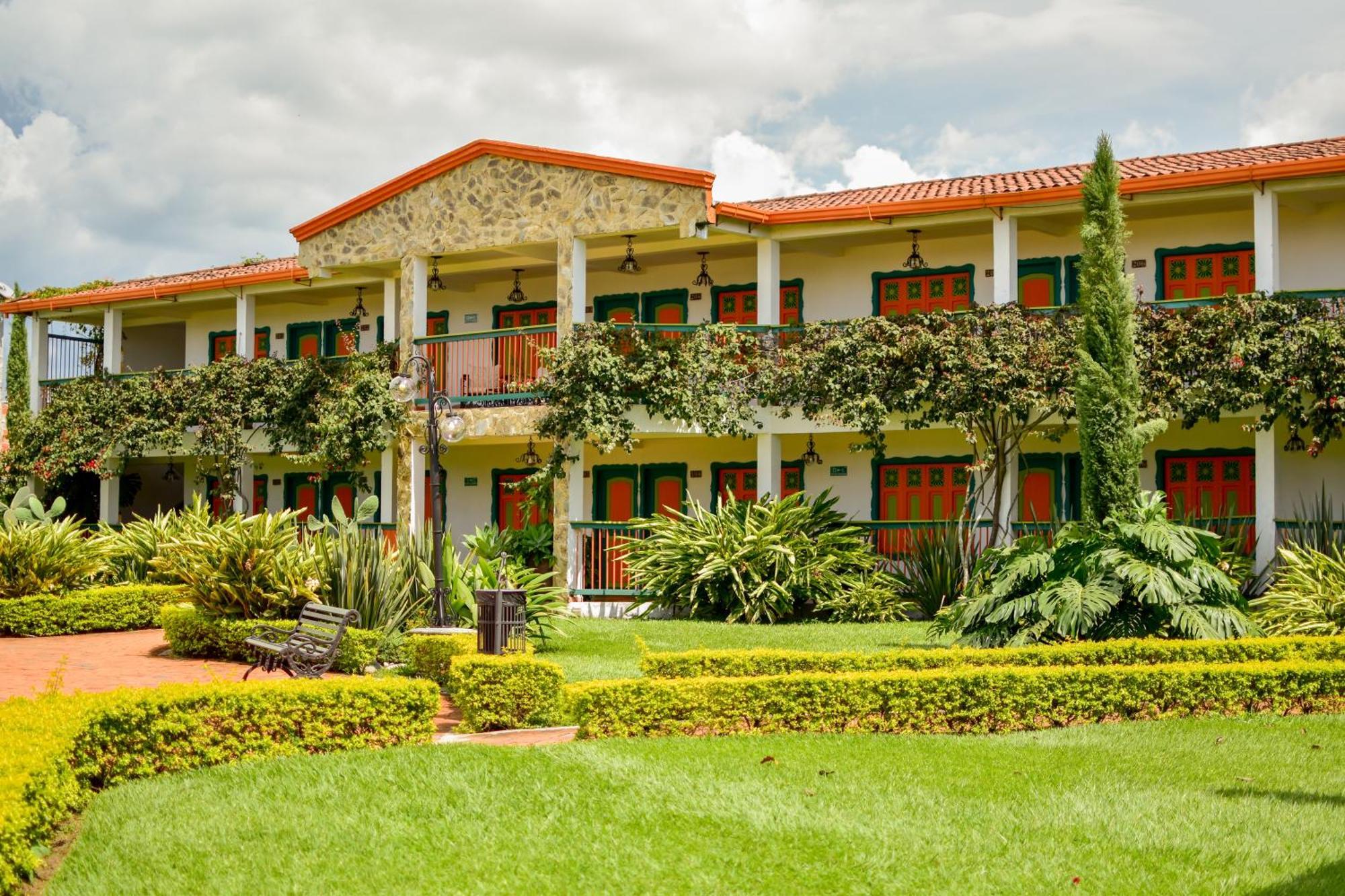 Hotel Campestre Cafe Cafe Montenegro Buitenkant foto