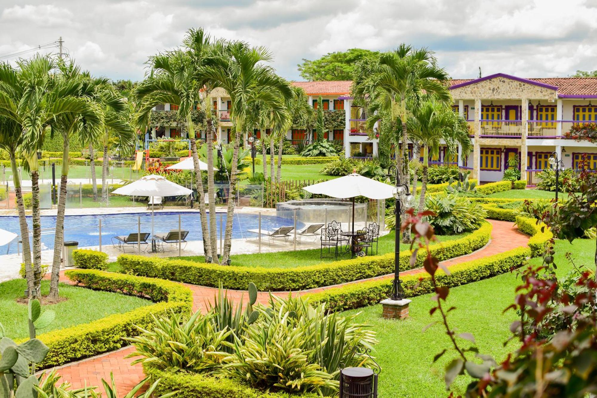 Hotel Campestre Cafe Cafe Montenegro Buitenkant foto